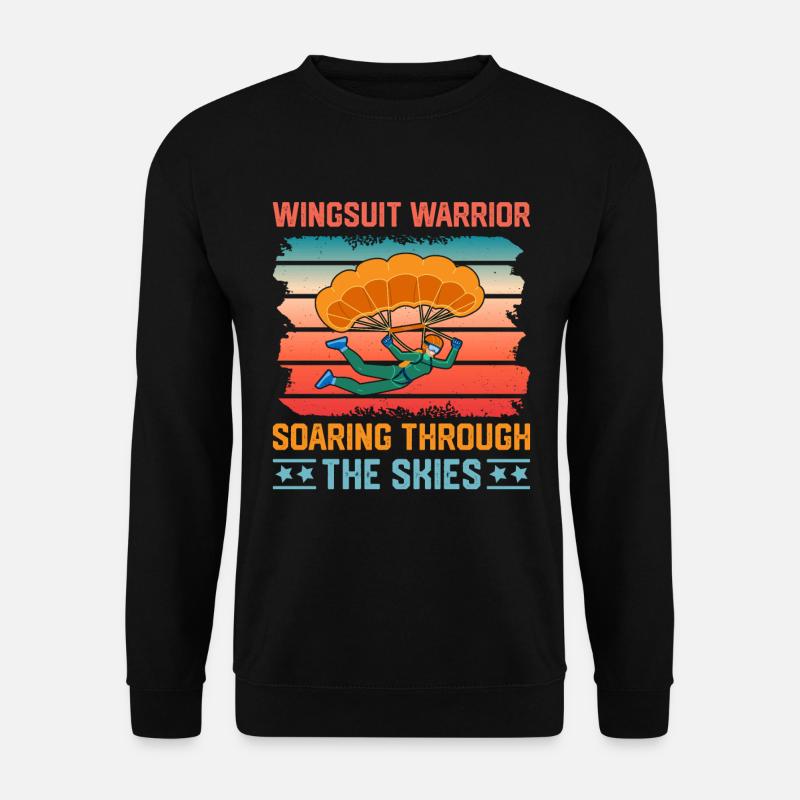 Parachutisme Parachutisme - Sweat-shirt Unisexe - noir