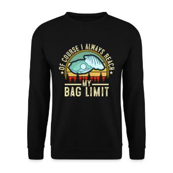 Shell Digger Enthusiast Design For - Unisex Sweatshirt - black - Front - Alina (178cm) & Michal (187cm)