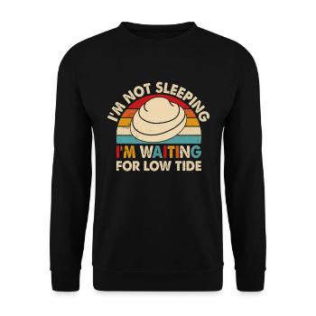 Conception de passionné de pelle de coquille pour - Sweat-shirt Unisexe - noir - Devant - Alina (178cm) & Michal (187cm)