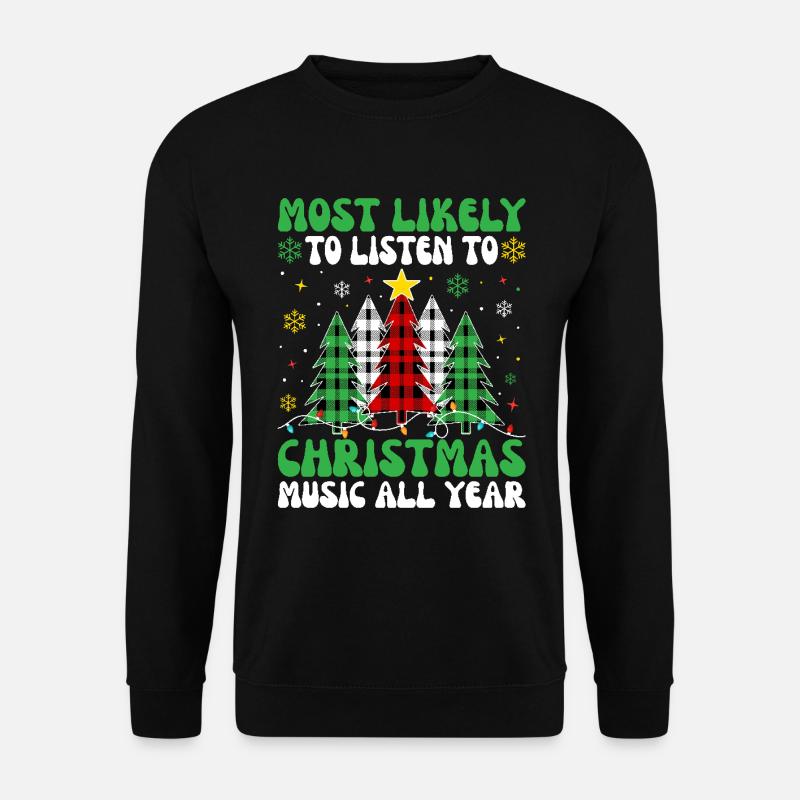 Weihnachten Weihnachts Elfen - Unisex Pullover - Schwarz