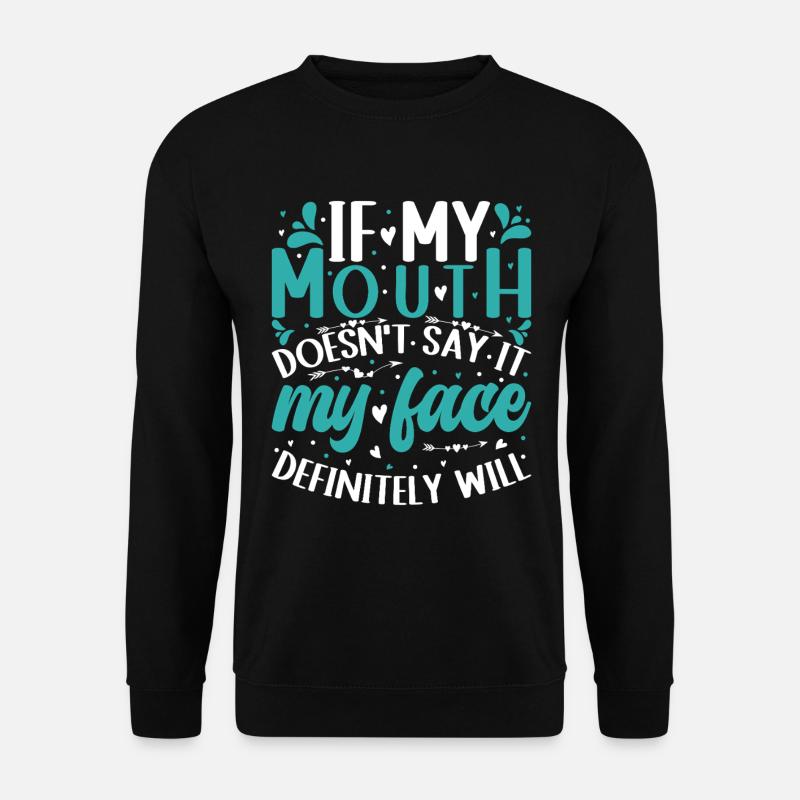 Introduce yourself - Unisex Sweatshirt - black