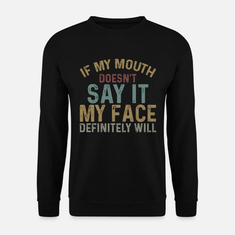 Introduce yourself - Unisex Sweatshirt - black