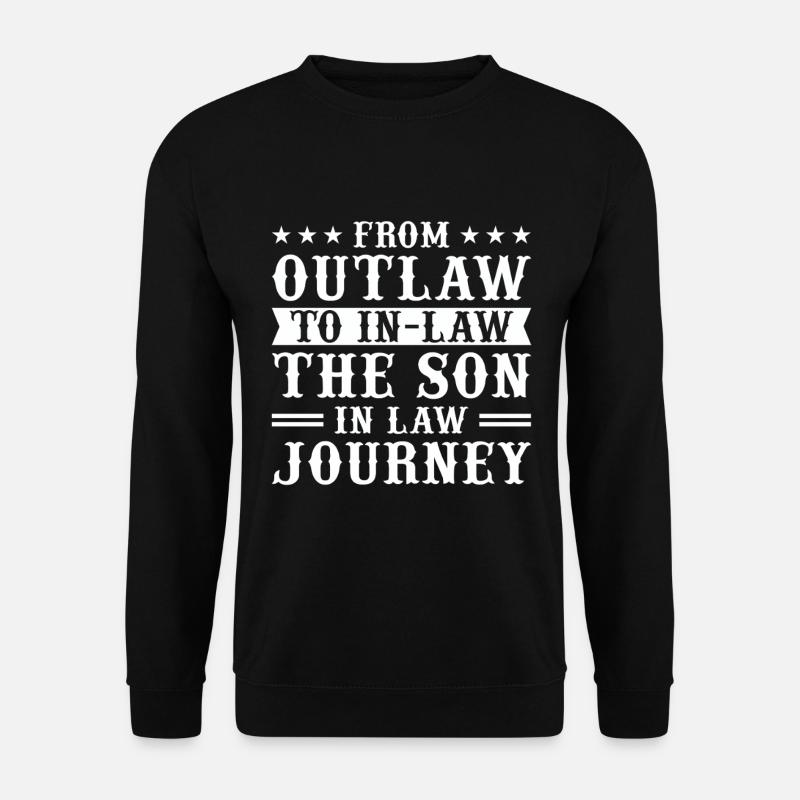 Lieblingssohn Vater Mutter Schwiegermutter - Unisex Pullover - Schwarz