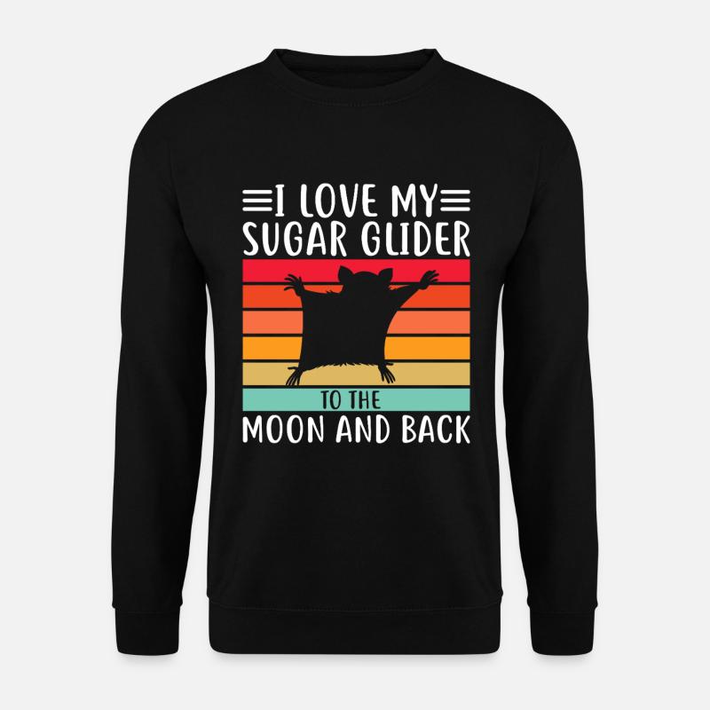Sugar glider - Unisex Sweatshirt - black