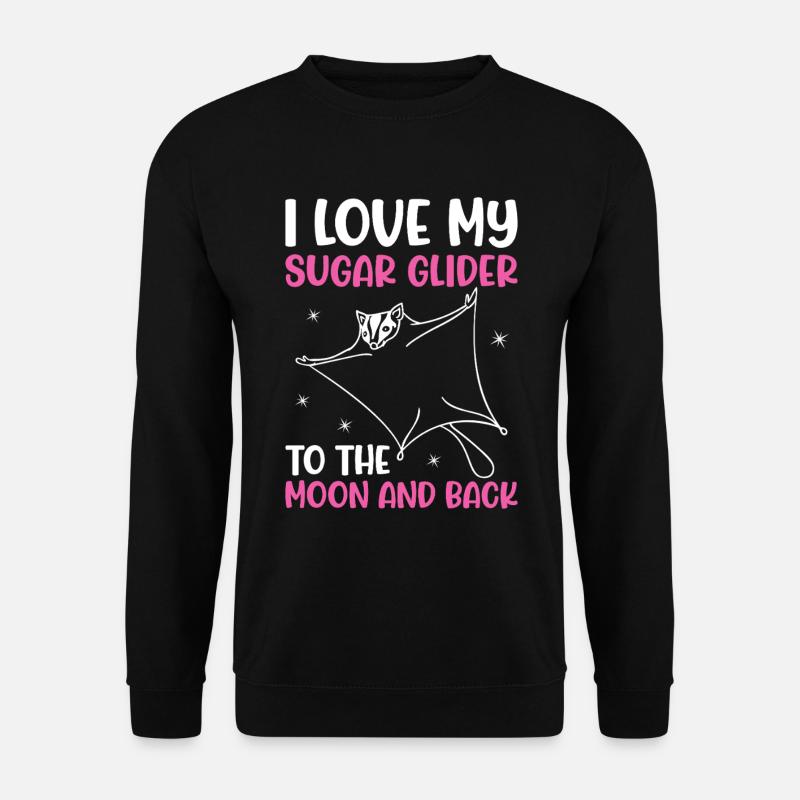 Sugar glider - Unisex Sweatshirt - black
