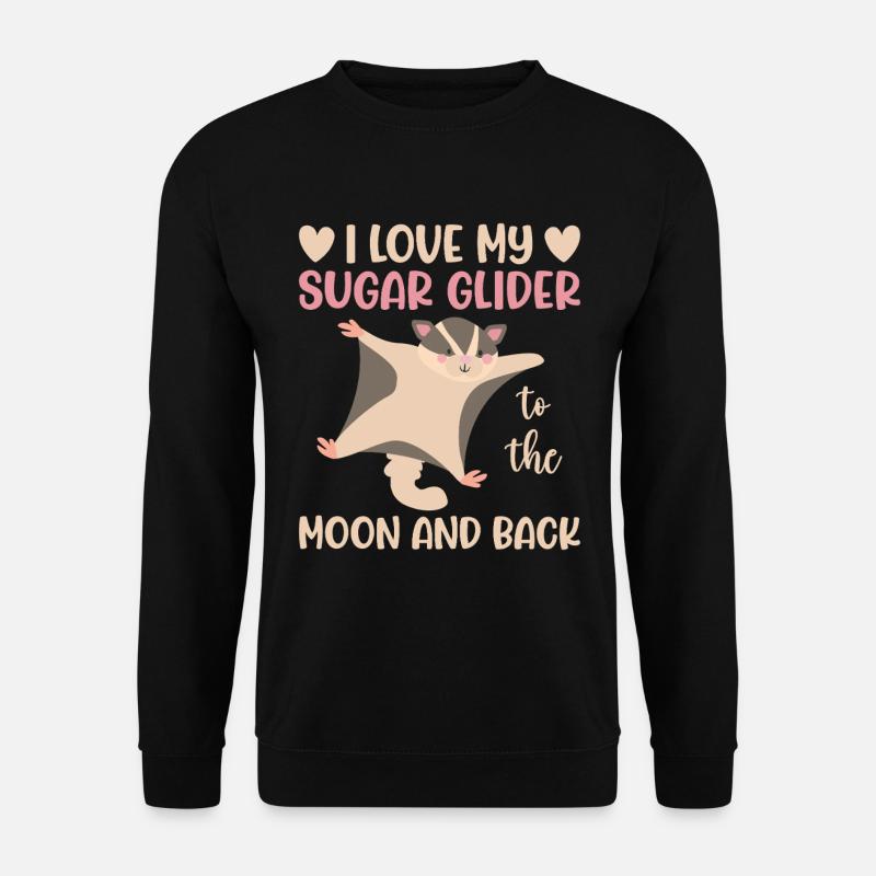 Sugar glider - Unisex Sweatshirt - black