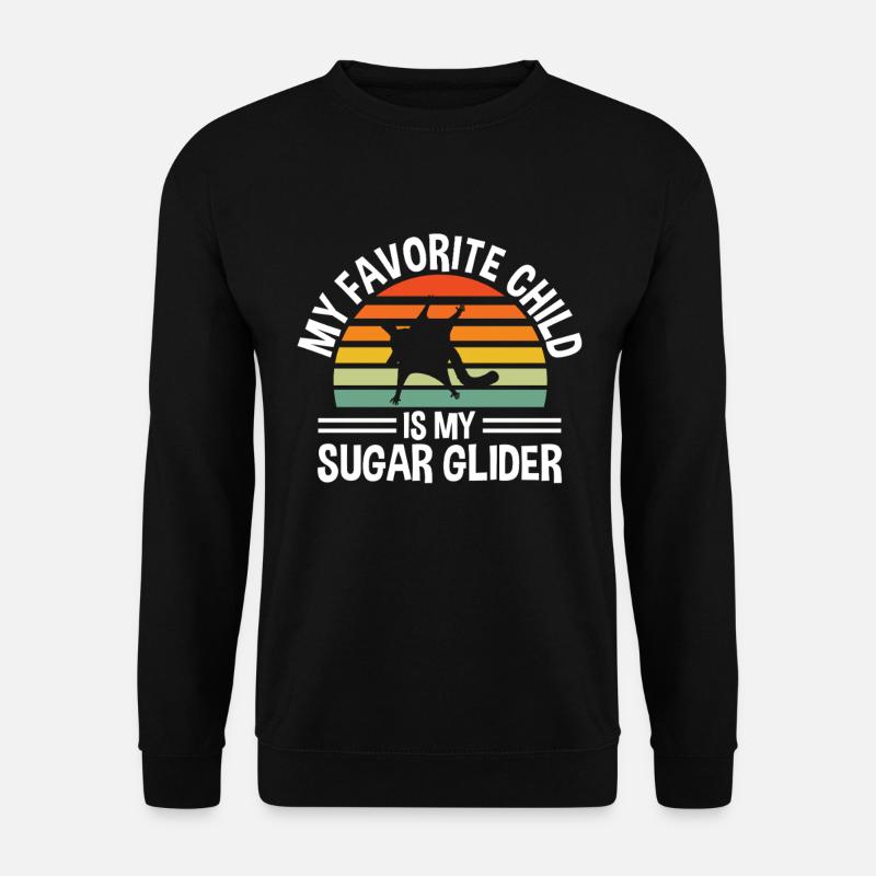 Sugar glider - Unisex Sweatshirt - black