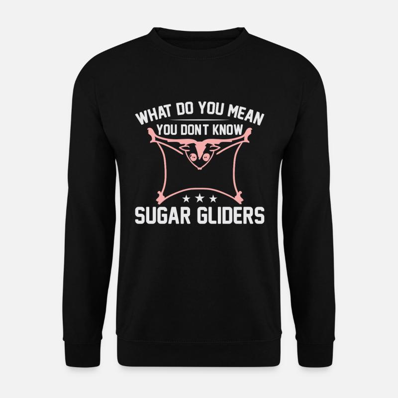 Sugar glider - Unisex Sweatshirt - black