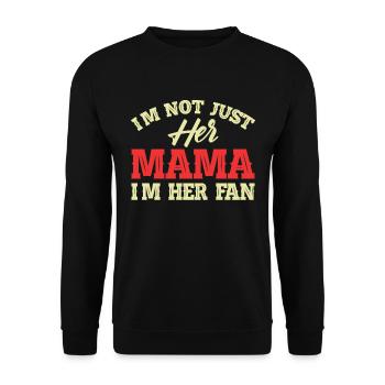 Trapèze de cirque pour costume de trapéziste - Sweat-shirt Unisexe - noir - Devant - Alina (178cm) & Michal (187cm)