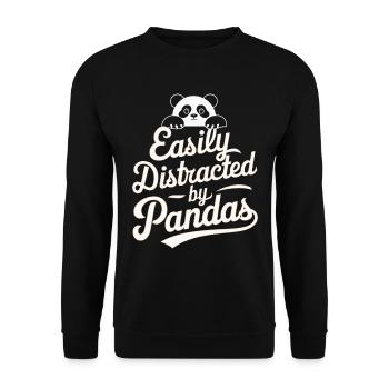 Border Collies Propriétaires de chiens Amoureux des chiens - Sweat-shirt Unisexe - noir - Devant - Alina (178cm) & Michal (187cm)