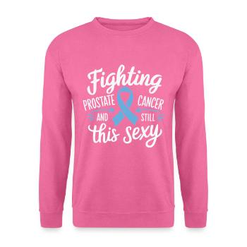 Lutte contre le cancer de la prostate - Sweat-shirt Unisexe - rose - Devant