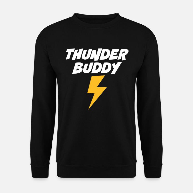 Thunder Buddy - Unisex Sweatshirt - black
