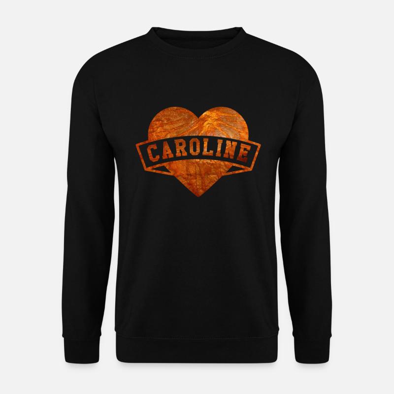 Caroline - Unisex Pullover - Schwarz