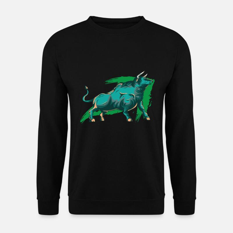 Bullenmarkt - Unisex Pullover - Schwarz