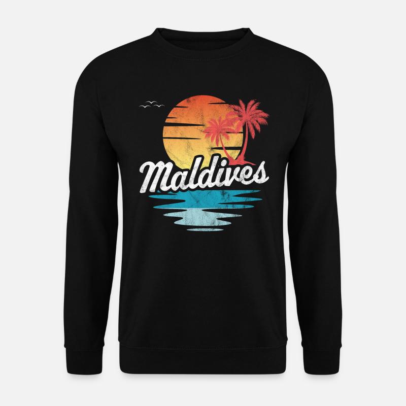 Maldives - Unisex Sweatshirt - black