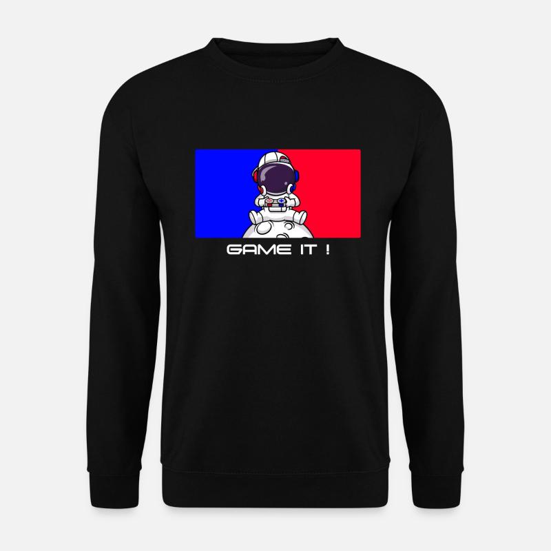 GAME IT! E-Sports Design für Gamer - Unisex Pullover - Schwarz