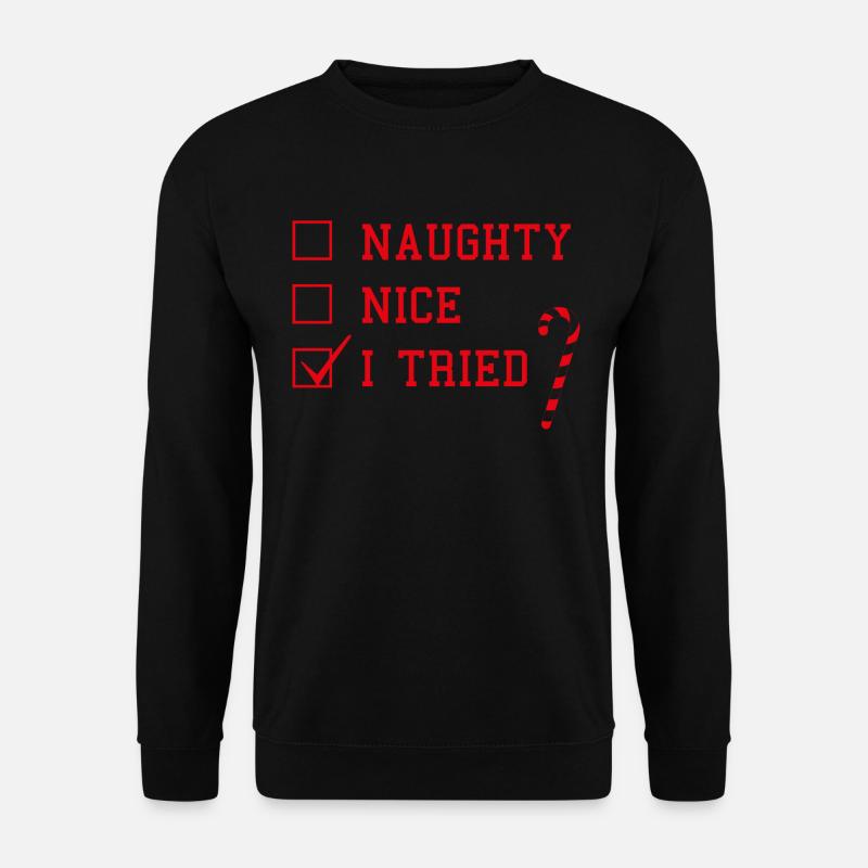 Weihnachten - Unisex Pullover - Schwarz