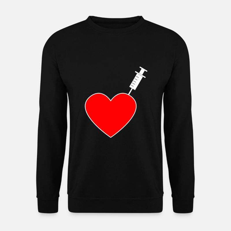 Impfung - Ich bin geimpft - Unisex Pullover - Schwarz