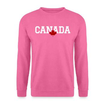 KANADA - Maple Leaf - Unisex Pullover - Pink - Vorne