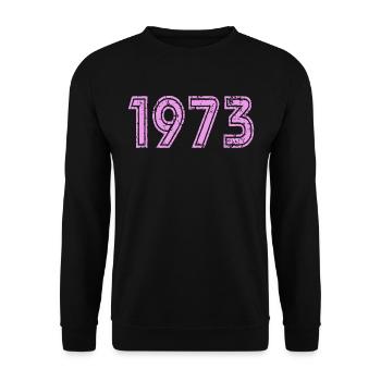 Womens Rights 1973 & Defend Roe v Wade - Unisex Sweatshirt - black - Front - Alina (178cm) & Michal (187cm)