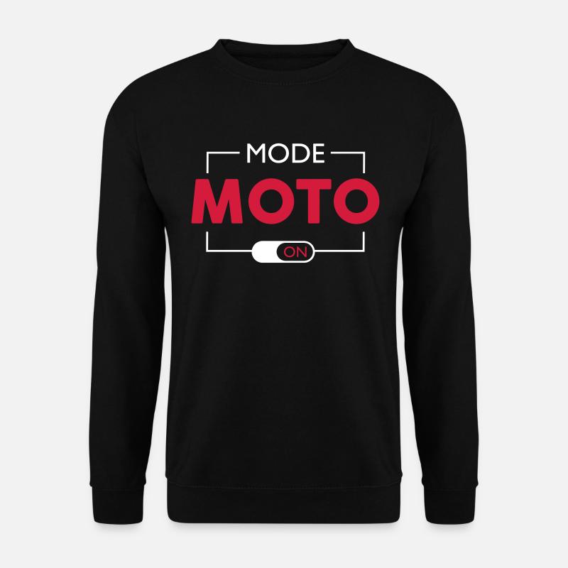 Motorcycle mode activated - Unisex Sweatshirt - black