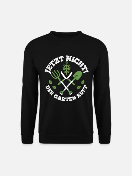 Garten - Unisex Pullover - Schwarz
