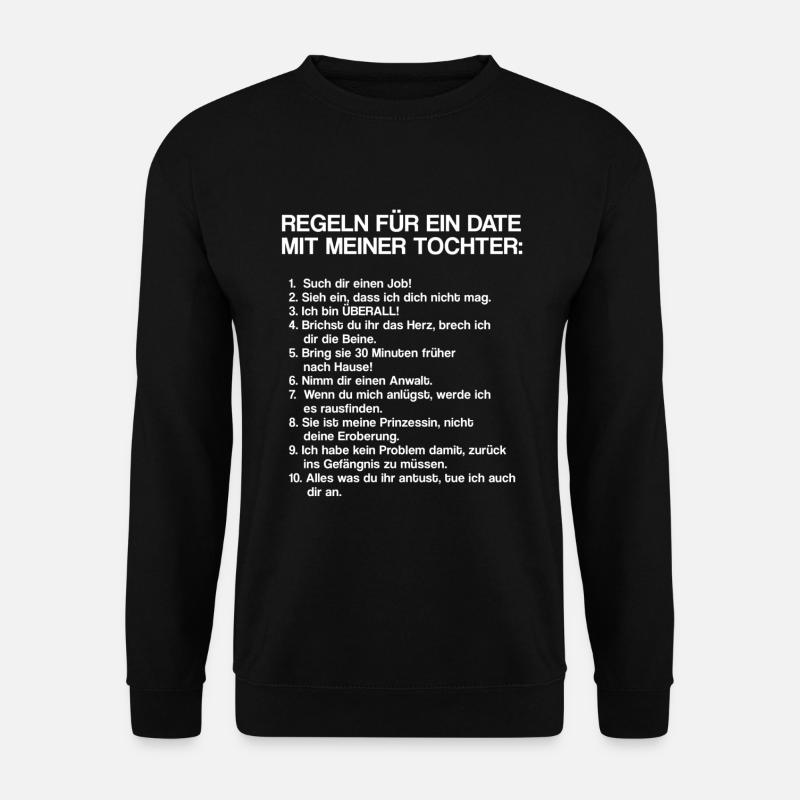 Vintage 22 03 2019 14h46m00s - Unisex Pullover - Schwarz