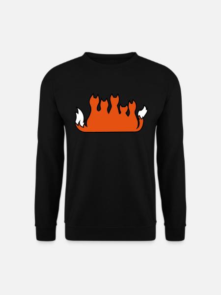 Fuchsfamilie fox family famille de renard - Unisex Pullover - Schwarz