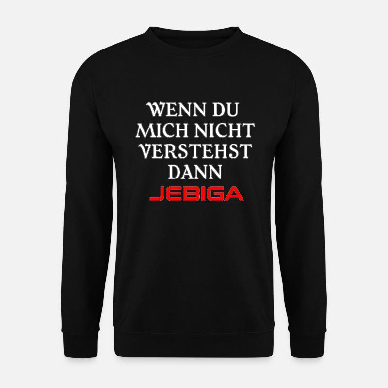 Jebiga Jugo Jugoslawien Brate Balkan Geschenkidee - Unisex Pullover - Schwarz