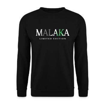 Malaka Grèce Ouzo Grec Cadeau Kos - Sweat-shirt Unisexe - noir - Devant - Alina (178cm) & Michal (187cm)