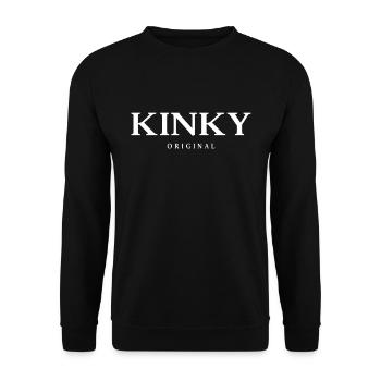 Kinky Safeword Bdsm Cosplay Bondage Geschenk - Unisex Pullover - Schwarz - Vorne - Alina (178cm) & Michal (187cm)