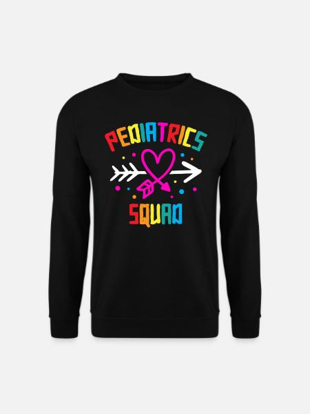 Pediatrics Squad Nurse Medical Care Kinder Geschenk - Unisex Pullover - Schwarz