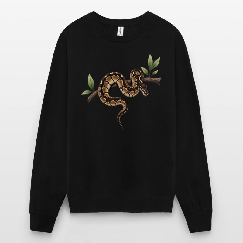 Roi Python Serpents Amoureux Terrarium Python Sweat-shirt Unisexe