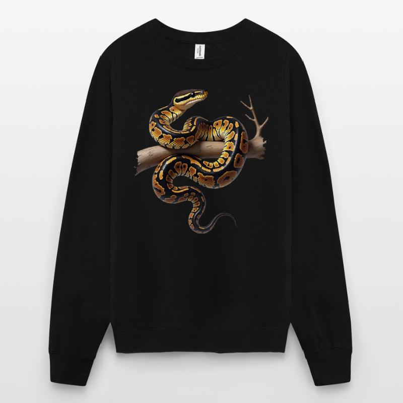 Roi Python Serpents Amoureux Terrarium Python Sweat-shirt Unisexe