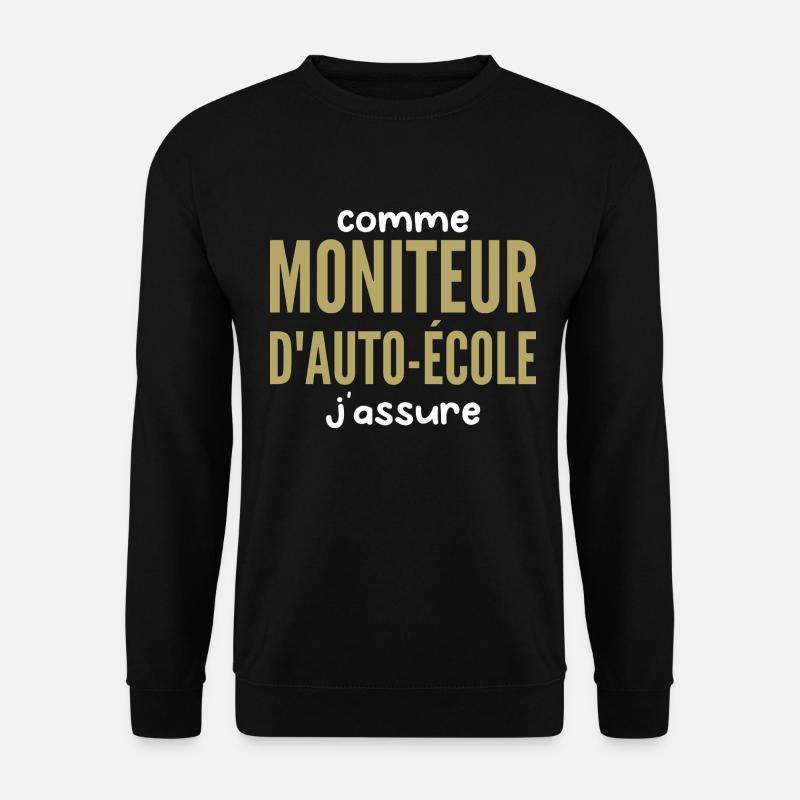 Fahrschul-Instruktor - Unisex Pullover - Schwarz