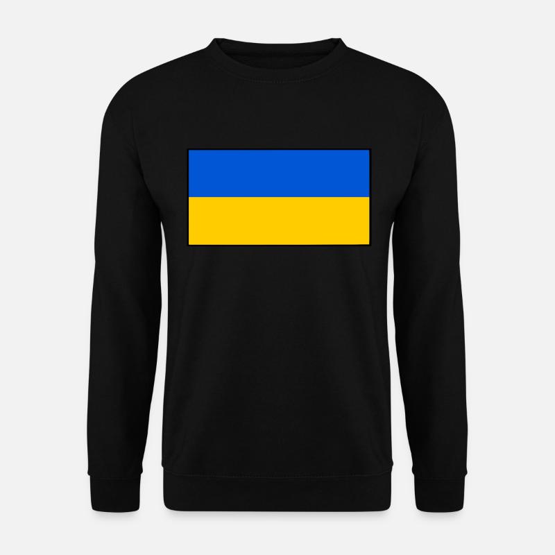 Ukraine - Unisex Pullover - Schwarz