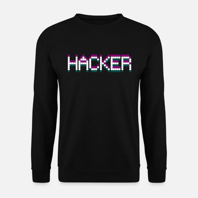 HACKER SHIRT - Unisex Sweatshirt - black