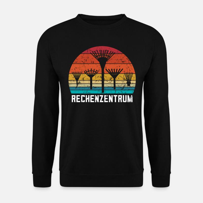 Gärtner Gartenarbeiter Gärtnerei Rechenzentrum - Unisex Pullover - Schwarz