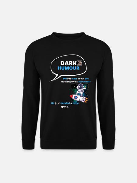 Claustrophobic Astronaut T-Shirt - Unisex Pullover - Schwarz