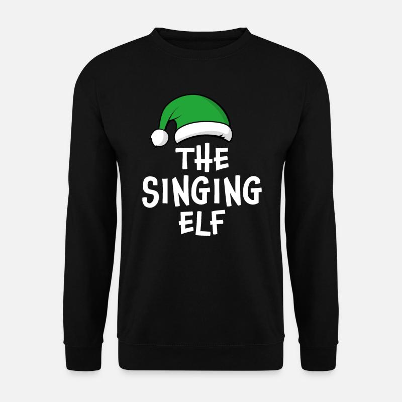 Die singende Elfe - Unisex Pullover - Schwarz