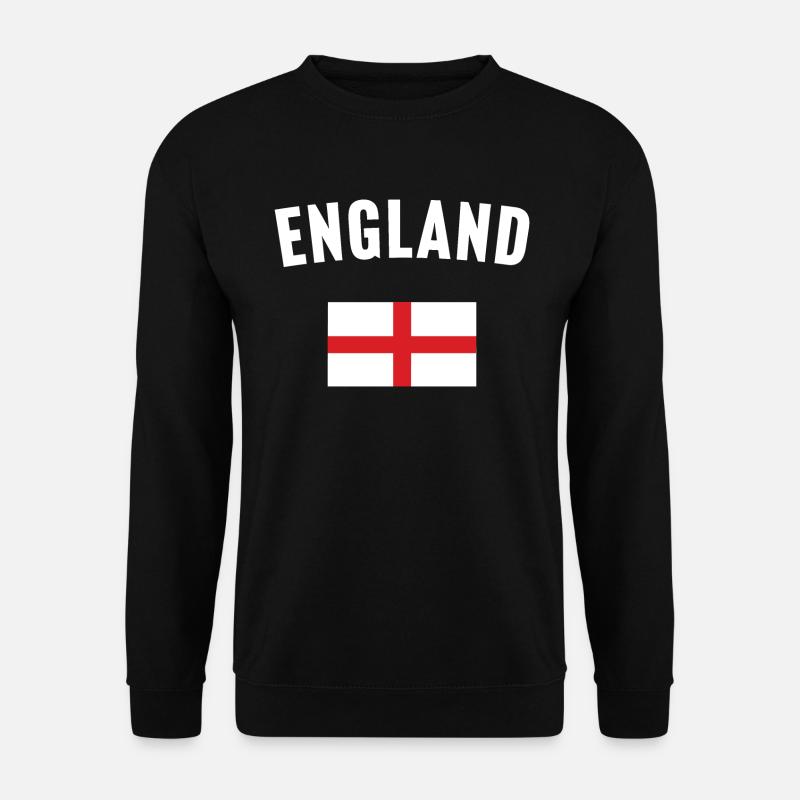 Drapeau de l’Angleterre - Sweat-shirt Unisexe - noir
