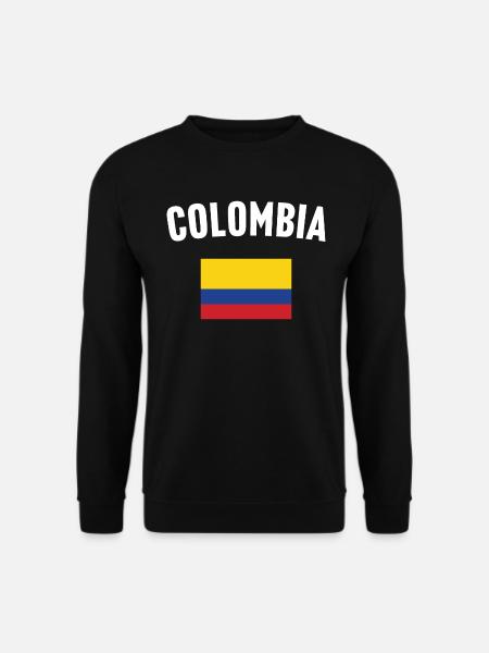 Drapeau de la Colombie - Sweat-shirt Unisexe - noir