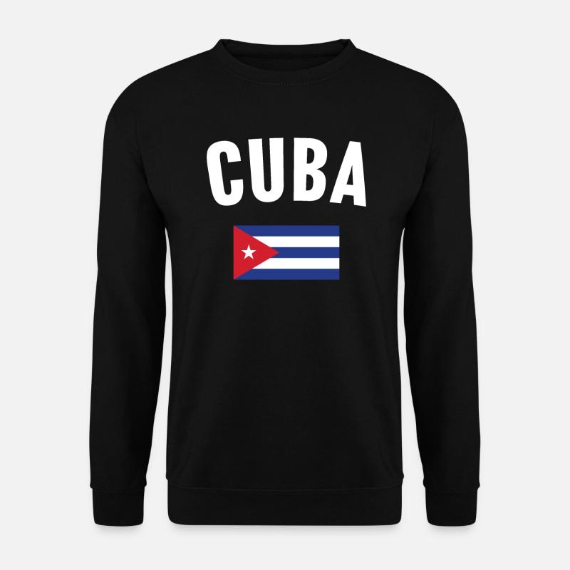 Cuba Flag - Unisex Sweatshirt - black