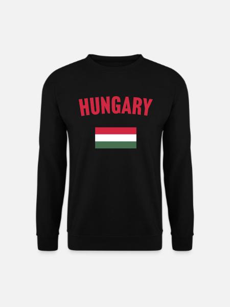 Hungary Flag - Unisex Sweatshirt - black