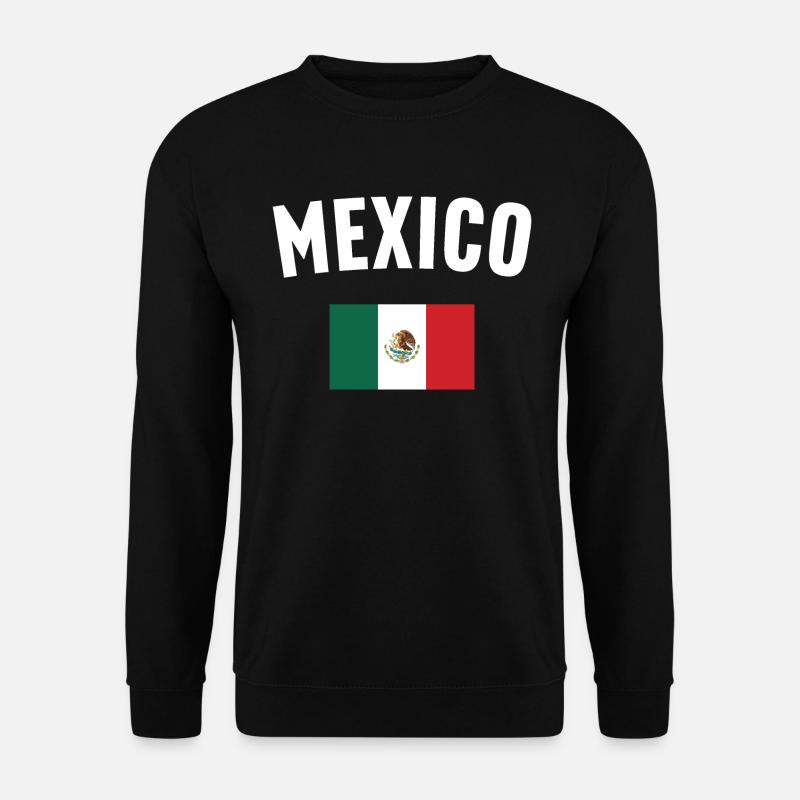 Mexico Flag - Unisex Sweatshirt - black