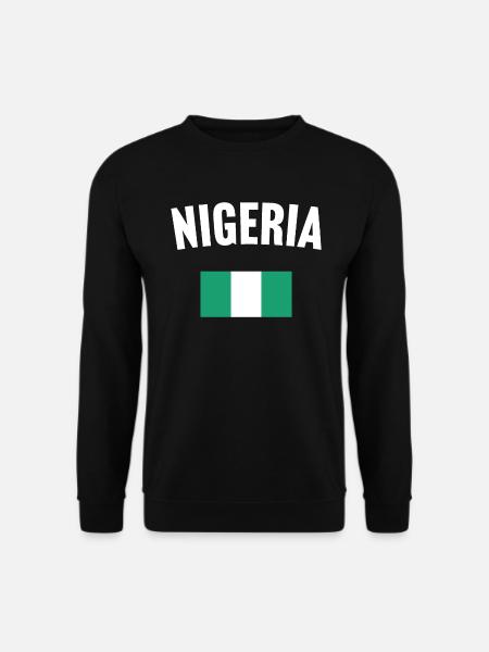 Nigeria Flag - Unisex Sweatshirt - black