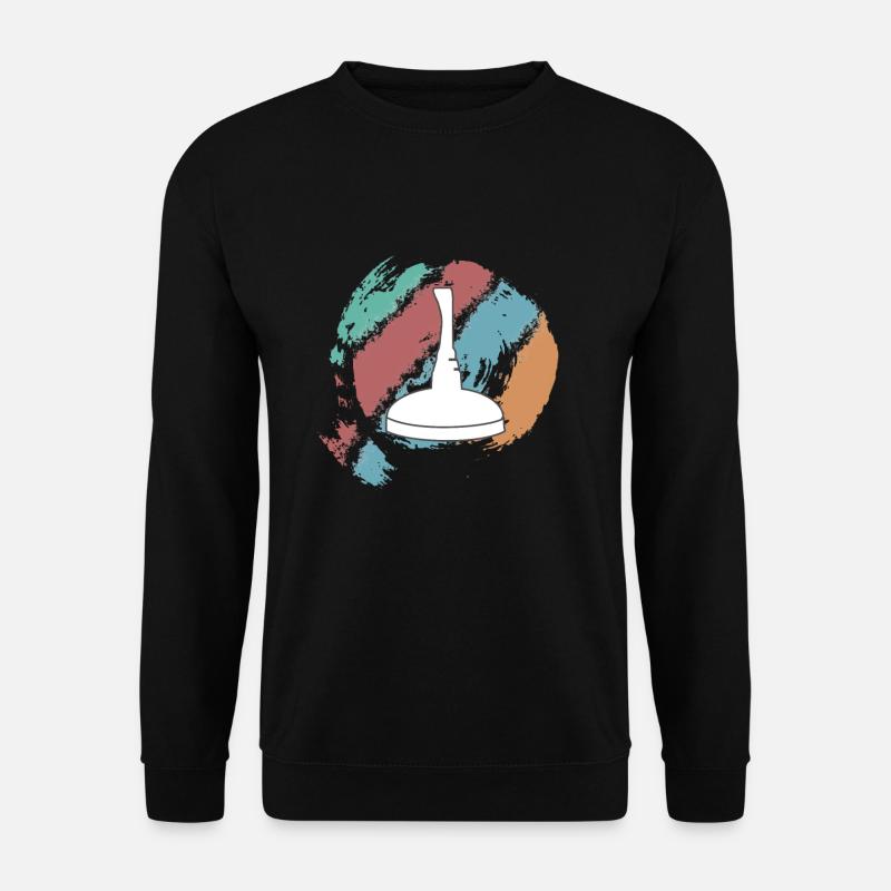 Stick shooting accessories | Curling gift - Unisex Sweatshirt - black