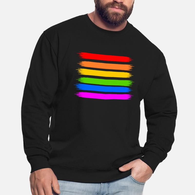 Regenbogen Regenbogenfahne Unisex Pullover