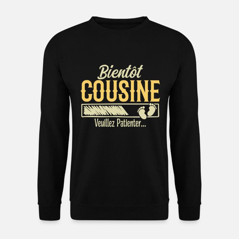 Future cousin - Unisex Sweatshirt - black