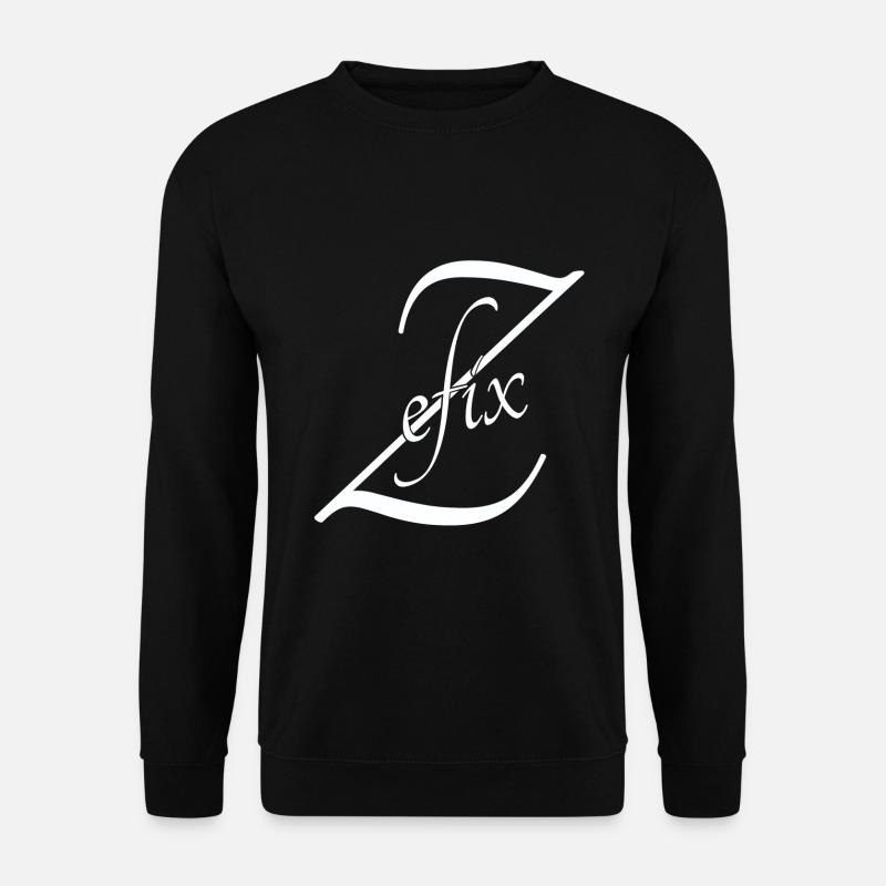Zefix - Unisex Pullover - Schwarz